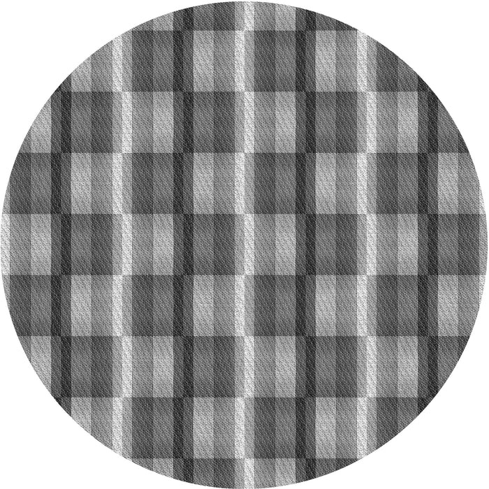 Square Machine Washable Transitional Dark Gray Rug in a Living Room, wshpat1175gry