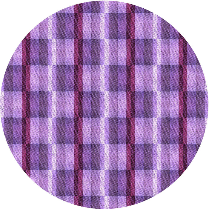 Square Machine Washable Transitional Purple Rug in a Living Room, wshpat1175pur