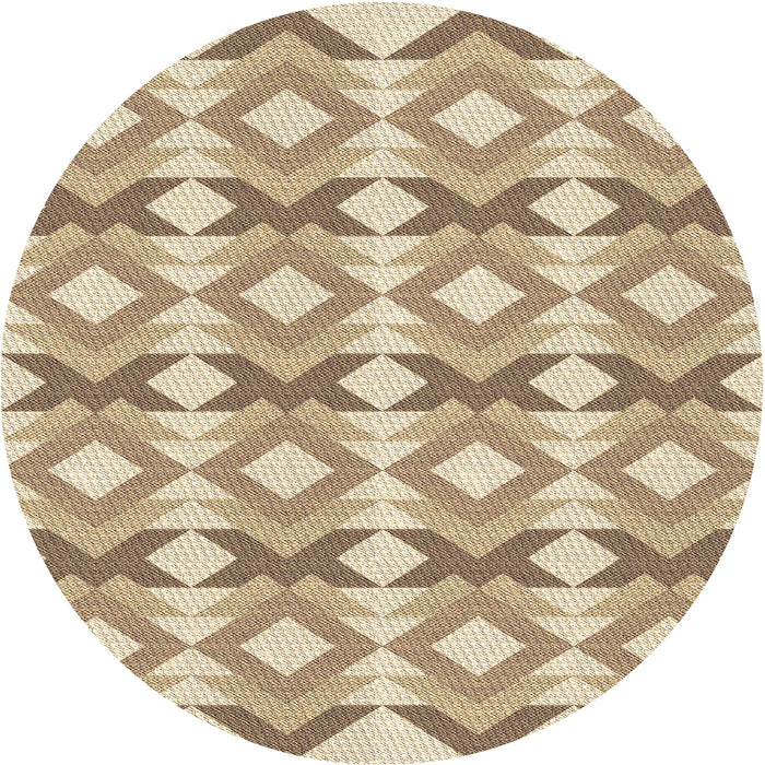 Square Machine Washable Transitional Khaki Gold Rug in a Living Room, wshpat1176brn