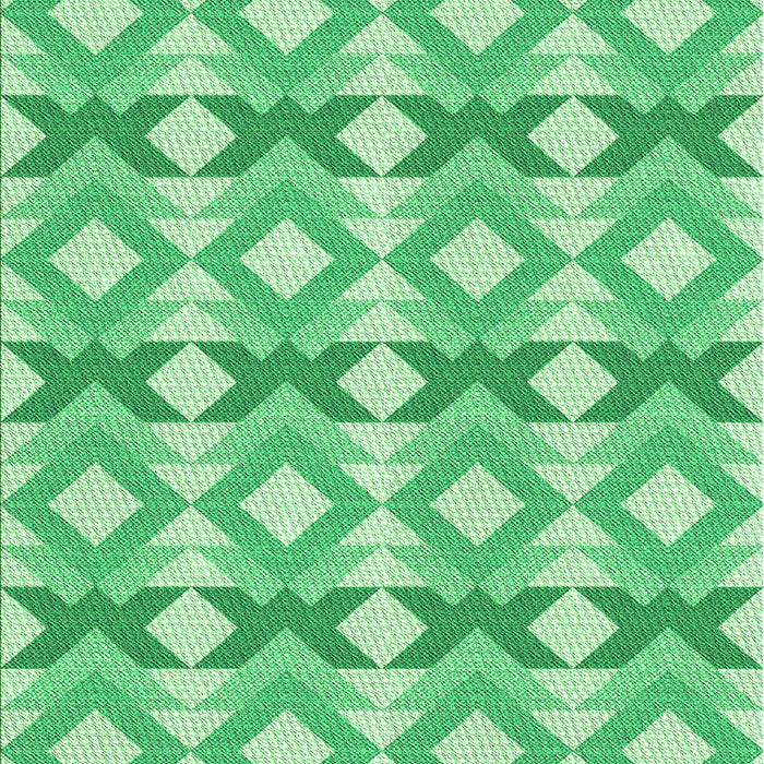 Patterned Jade Green Rug, pat1176grn