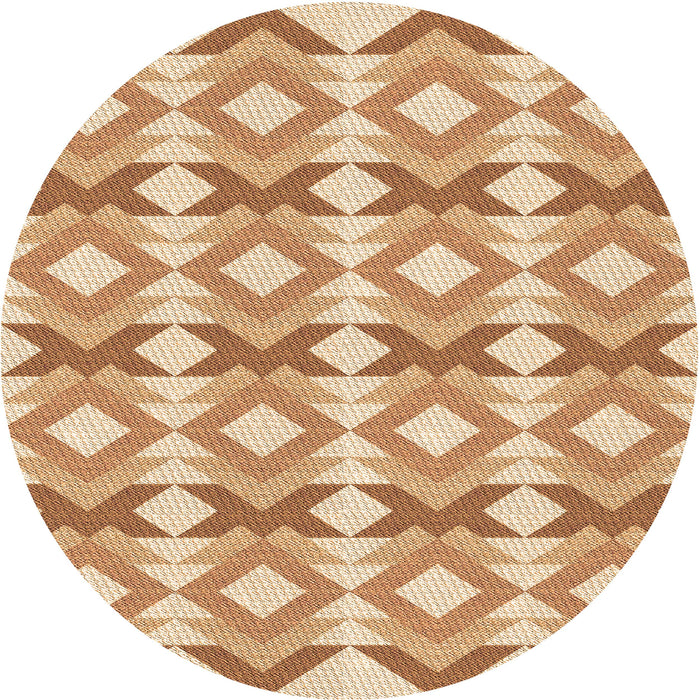 Square Machine Washable Transitional Orange Rug in a Living Room, wshpat1176org