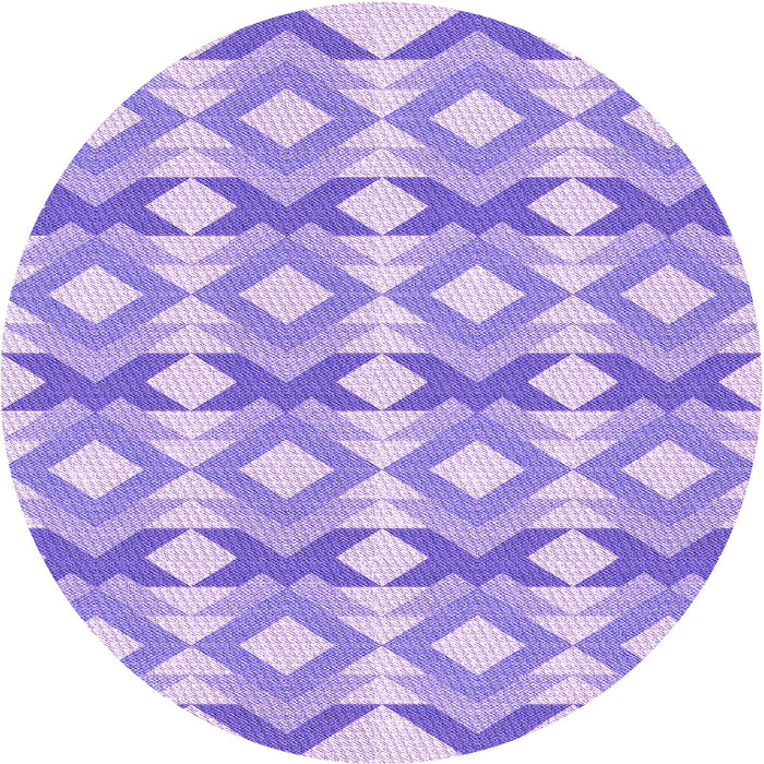 Square Machine Washable Transitional Purple Rug in a Living Room, wshpat1176pur