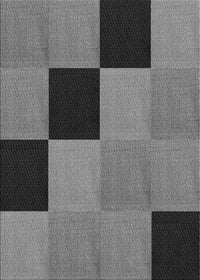 Machine Washable Transitional Gunmetal Gray Rug, wshpat1177gry