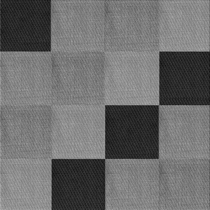 Round Patterned Gunmetal Gray Rug, pat1177gry