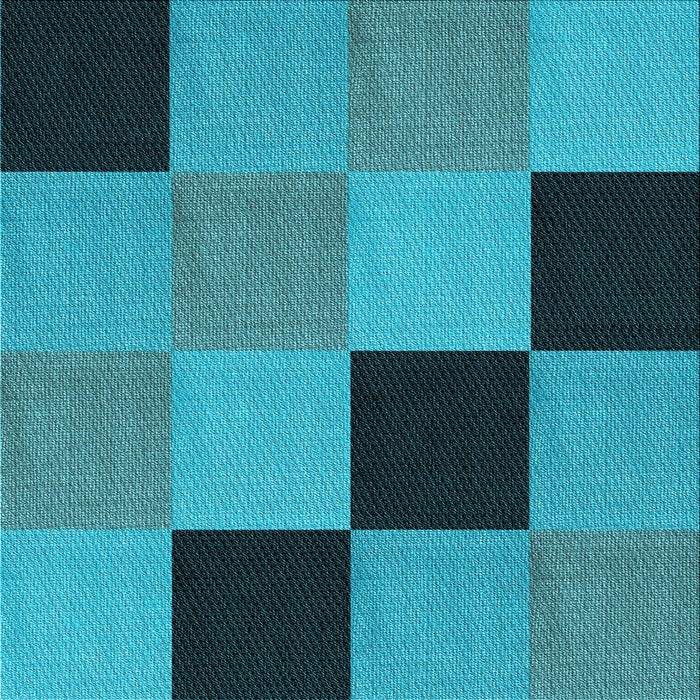 Round Machine Washable Transitional Teal Green Rug, wshpat1177lblu
