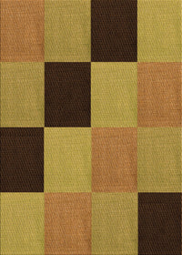 Machine Washable Transitional Dark Bronze Brown Rug, wshpat1177org