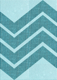 Machine Washable Transitional Blue Rug, wshpat1178lblu