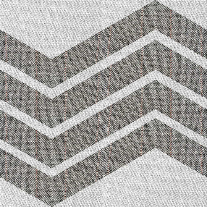 Sideview of Machine Washable Transitional Platinum Gray Rug, wshpat1178