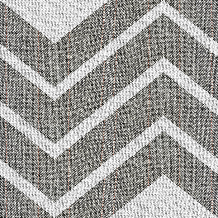 Machine Washable Transitional Platinum Gray Rug, wshpat1178