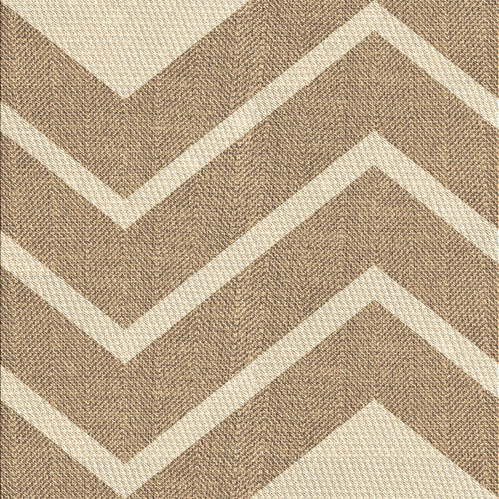 Patterned Khaki Gold Rug, pat1179brn