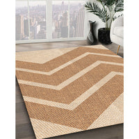 Patterned Khaki Gold Rug, pat1179org