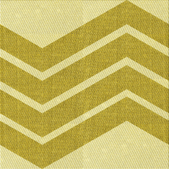 Round Patterned Caramel Brown Rug, pat1179yw