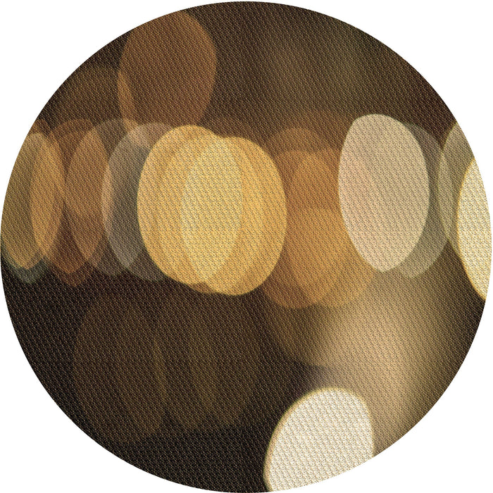 Square Patterned Red Rug, pat118brn