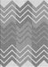 Machine Washable Transitional Platinum Gray Rug, wshpat1180gry