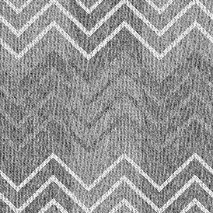 Machine Washable Transitional Platinum Gray Rug, wshpat1180gry