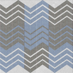 Square Patterned Pastel Light Blue Novelty Rug, pat1180