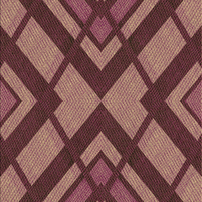 Patterned Copper Red Pink Rug, pat1181brn