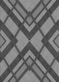 Machine Washable Transitional Gunmetal Gray Rug, wshpat1181gry