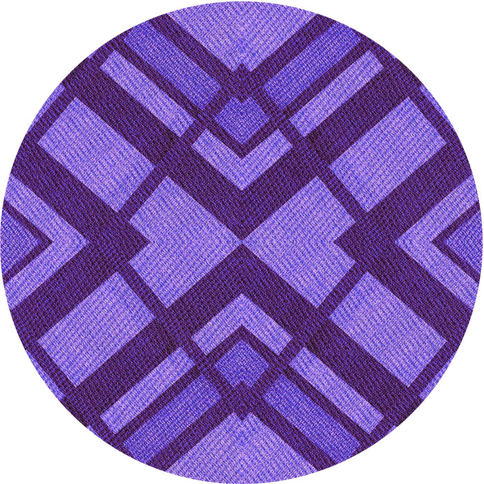 Square Patterned Bright Purple Rug, pat1181pur