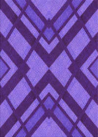 Machine Washable Transitional Bright Purple Rug, wshpat1181pur