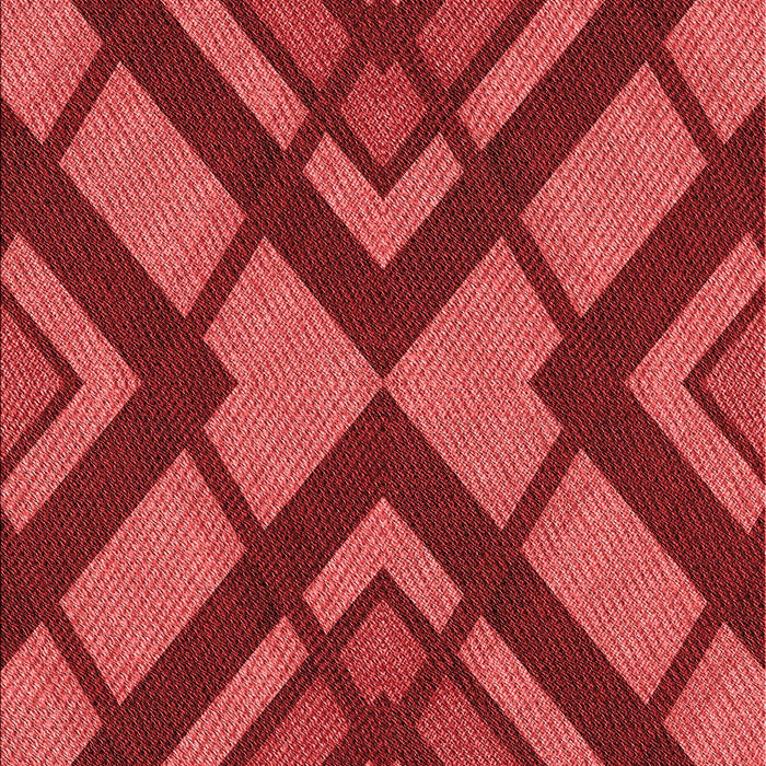 Machine Washable Transitional Red Rug, wshpat1181rd