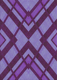 Machine Washable Transitional Medium Purple Rug, wshpat1181