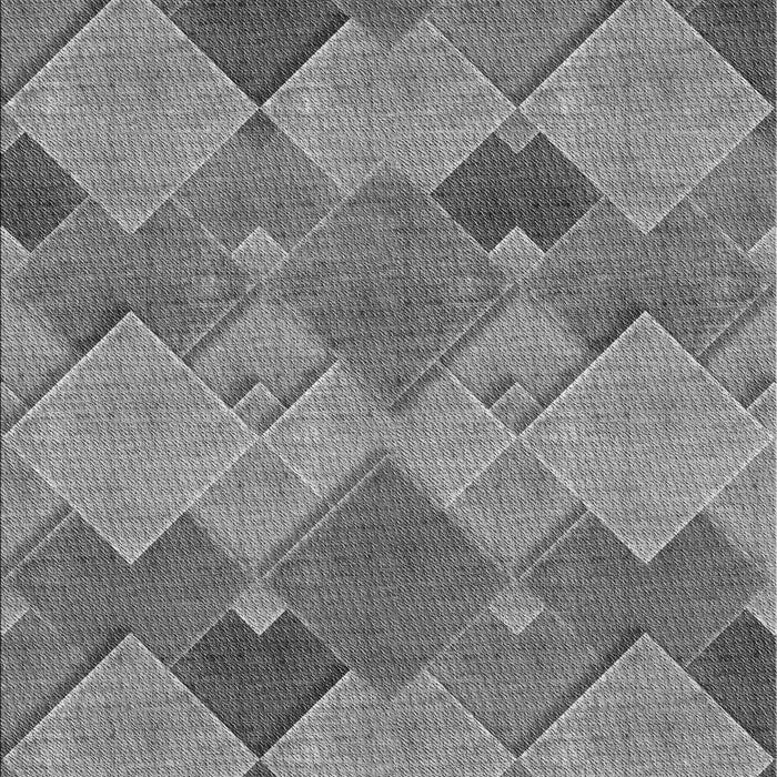 Patterned Carbon Gray Rug, pat1182gry