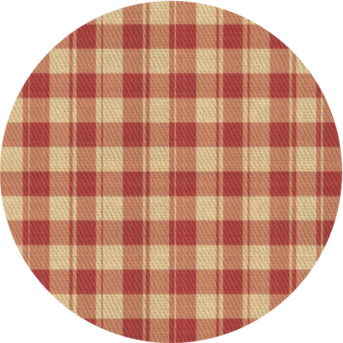 Square Patterned Brown Sand Brown Rug, pat1184brn