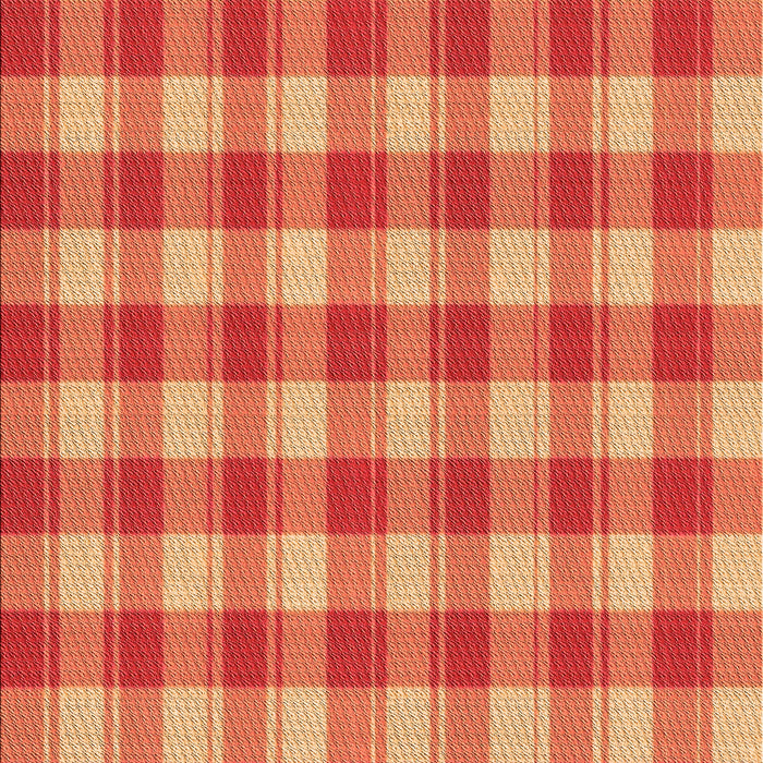 Patterned Neon Red Rug, pat1184org