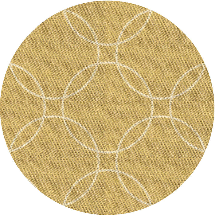 Square Machine Washable Transitional Bright Gold Yellow Rug in a Living Room, wshpat1185brn