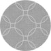 Square Machine Washable Transitional Silver Gray Rug in a Living Room, wshpat1185gry