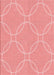 Patterned Pastel Pink Rug, pat1185rd