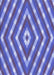 Patterned Amethyst Purple Rug, pat1186blu