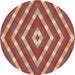 Square Patterned Brown Sand Brown Rug, pat1186brn