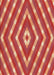 Patterned Red Rug, pat1186org