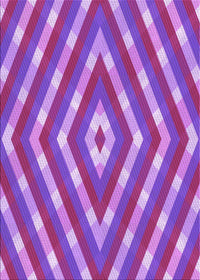 Machine Washable Transitional Purple Rug, wshpat1186pur