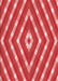 Patterned Red Rug, pat1186rd