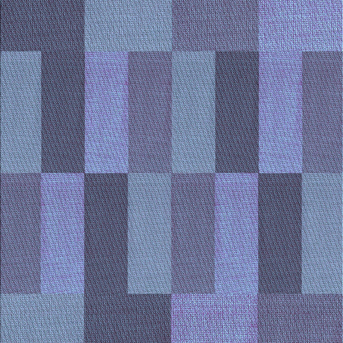 Patterned Deep Periwinkle Purple Rug, pat1187lblu