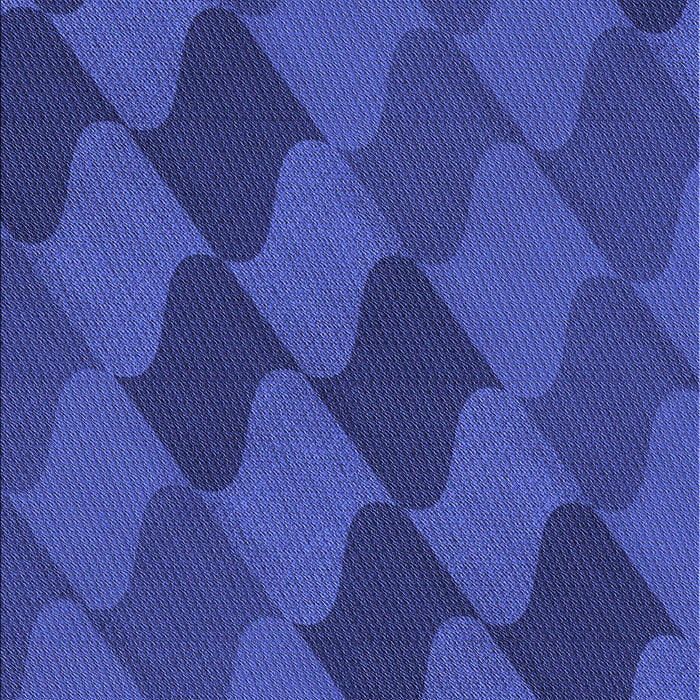 Patterned Blue Rug, pat1188blu