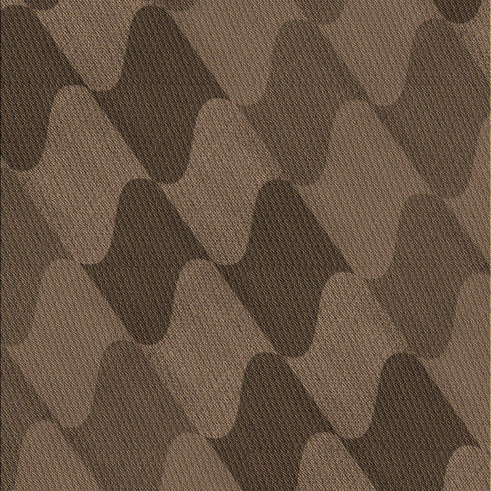 Machine Washable Transitional Brown Rug, wshpat1188brn