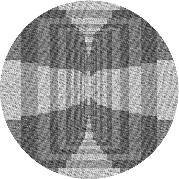 Square Machine Washable Transitional Ash Gray Rug in a Living Room, wshpat1189gry