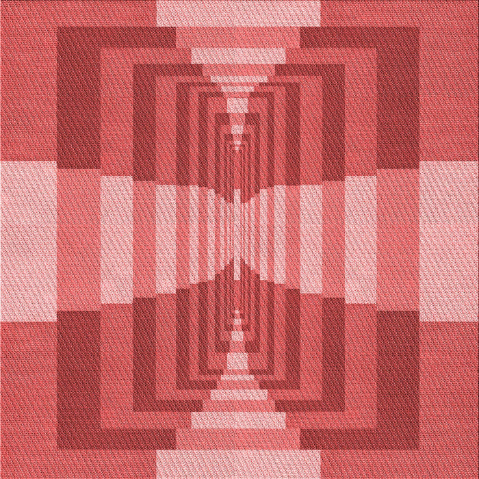 Round Machine Washable Transitional Red Rug, wshpat1189rd