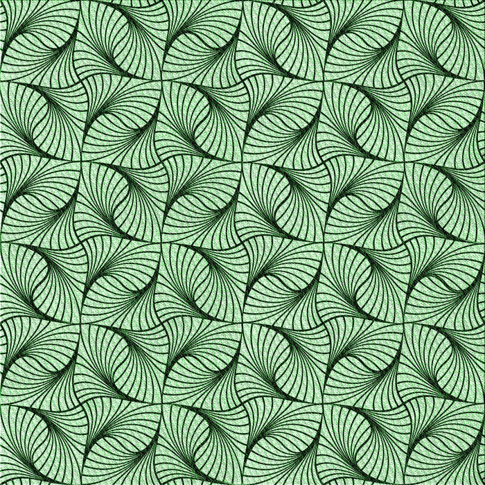 Round Machine Washable Transitional Pale Green Rug, wshpat119grn