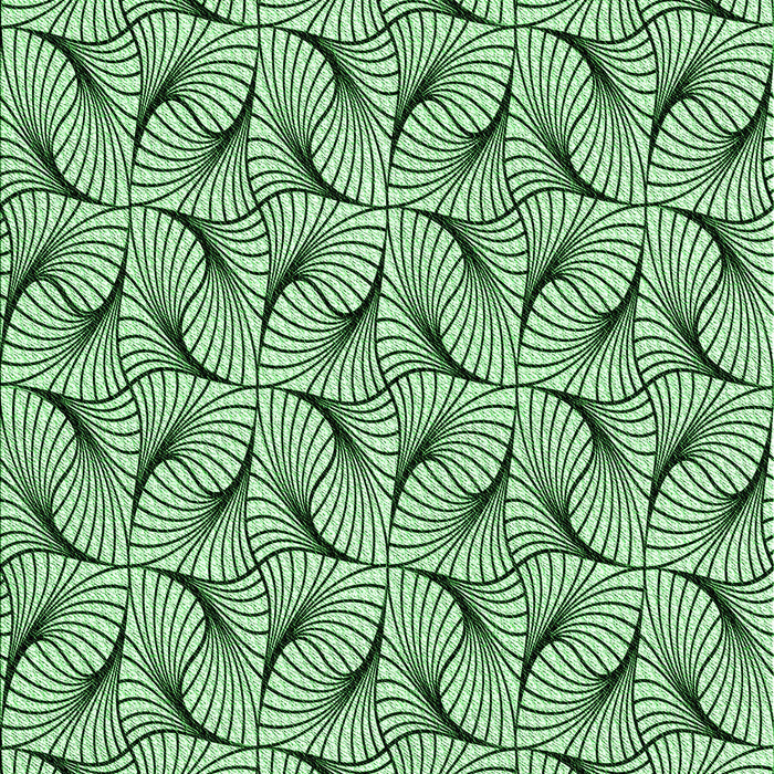 Patterned Pale Green Rug, pat119grn