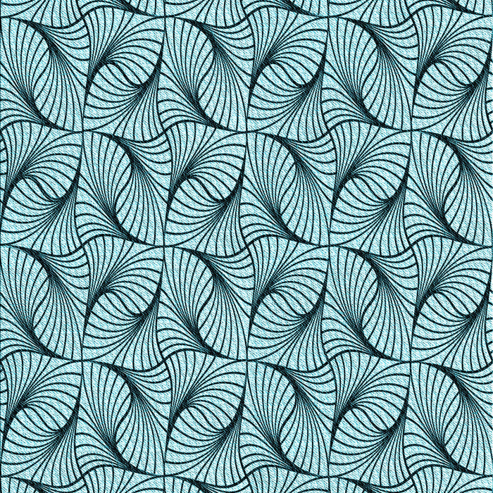 Machine Washable Transitional Blue Rug, wshpat119lblu