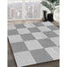 Machine Washable Transitional Gray Rug in a Family Room, wshpat1190gry