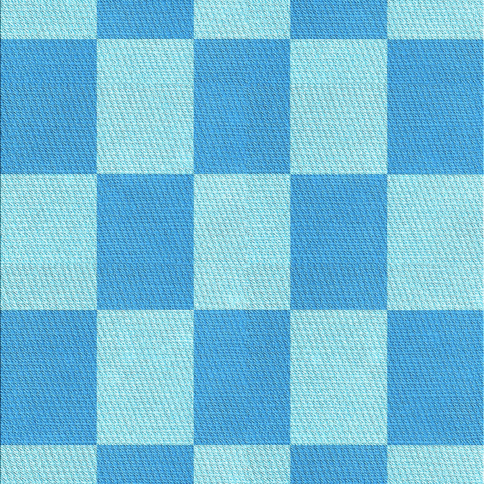 Patterned Deep Sky Blue Rug, pat1190lblu