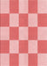 Patterned Pastel Pink Rug, pat1190rd