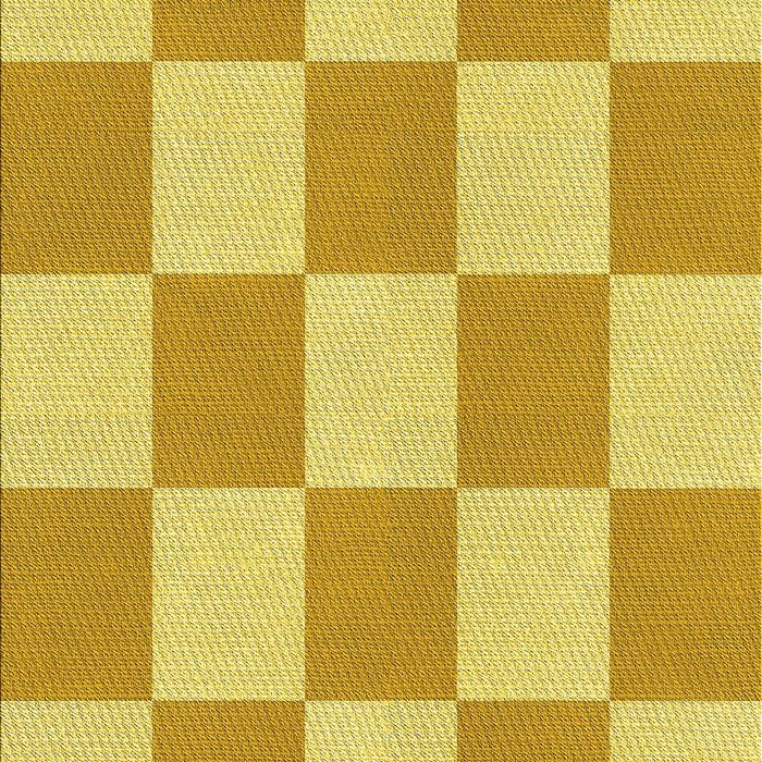 Machine Washable Transitional Bold Yellow Rug, wshpat1190yw