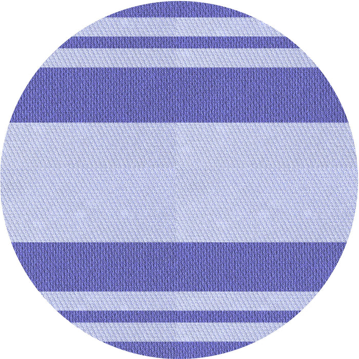 Square Patterned Periwinkle Purple Rug, pat1191blu
